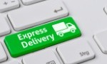 Green express delivery keyboard button